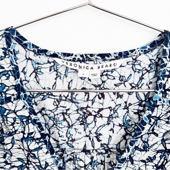 Veronica Beard Joi Batik Print Top - Picture 5 of 9